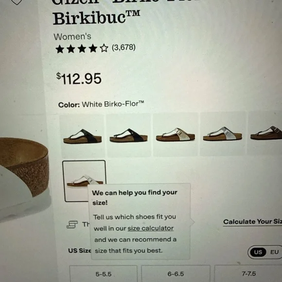 Never worn Birkenstock sandals - Picture 4 of 4